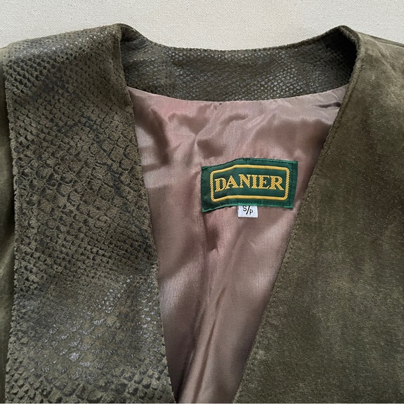 Vintage Danier Suede Cropped Western Jacket - Picture 4 of 4